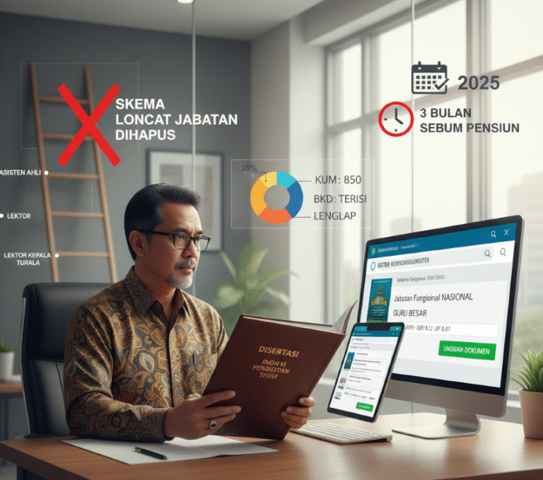 Aturan Baru Kenaikan Jabatan Dosen 2025